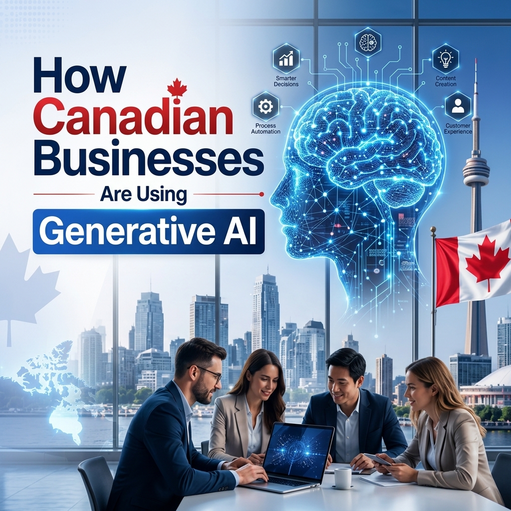 Comment les Entreprises Canadiennes Utilisent l'IA Générative pour Améliorer la Croissance cover image