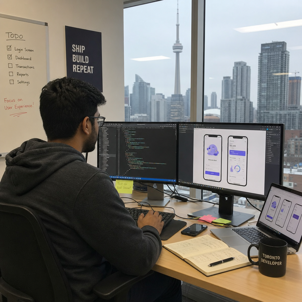 Mobile App Development in Toronto: Approaches, Skills & Costs cover image