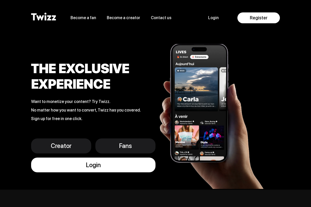 Twizz App project screenshot